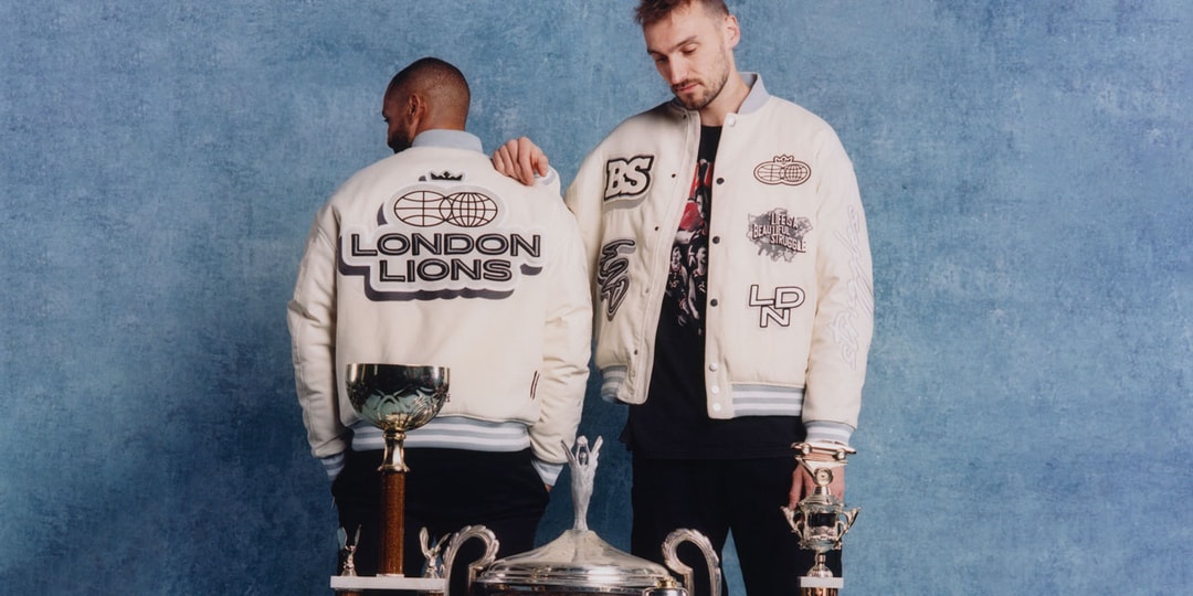 Лондонские львы и новый британский бренд Beautiful Struggles представляют новую университетскую куртку