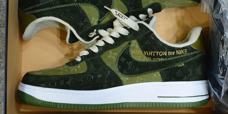 Nike air force on sale 1 camo green