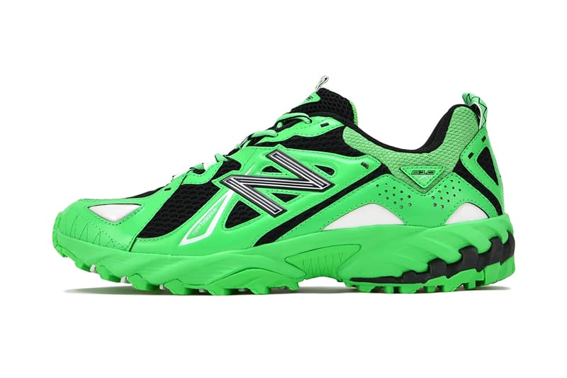 New balance outlet neon sneakers