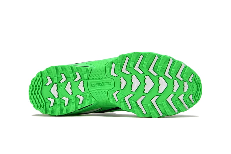 Neon green clearance new balance shoes