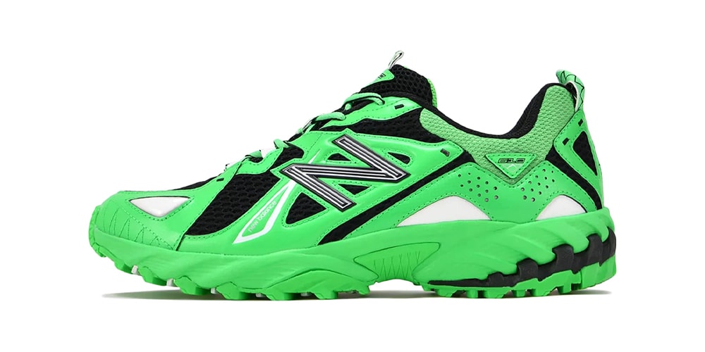 New Balance одел свои кроссовки 610 Runner в цвете «Ярко-зеленый»