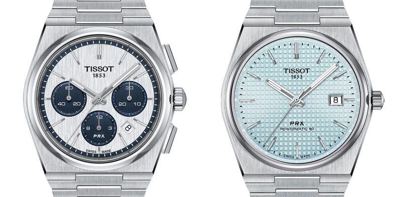 Tissot PRX New Colors Materials Release Info Hypebeast