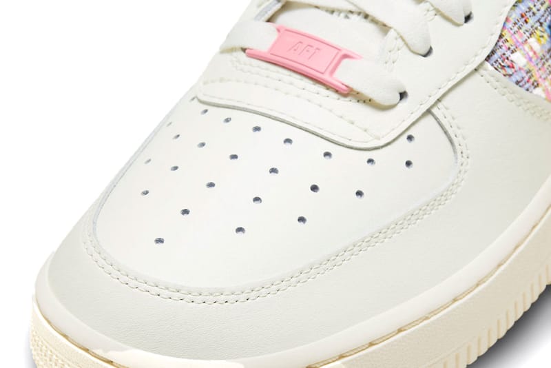 Nike air force 1 lv8 diy outlet trainer white / pink / blue