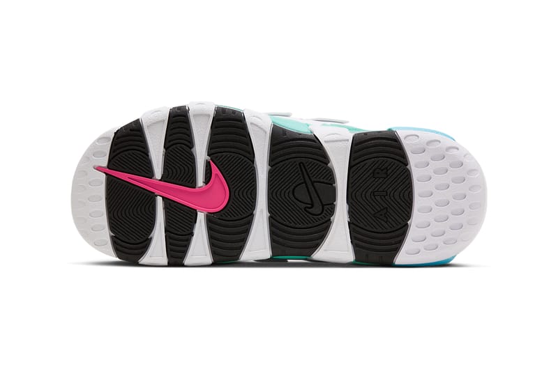 Nike Air More Uptempo Slide Aqua FN3437-161 Release Info | Hypebeast