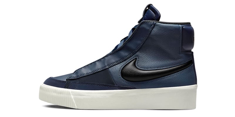 Navy blue nike blazers hotsell