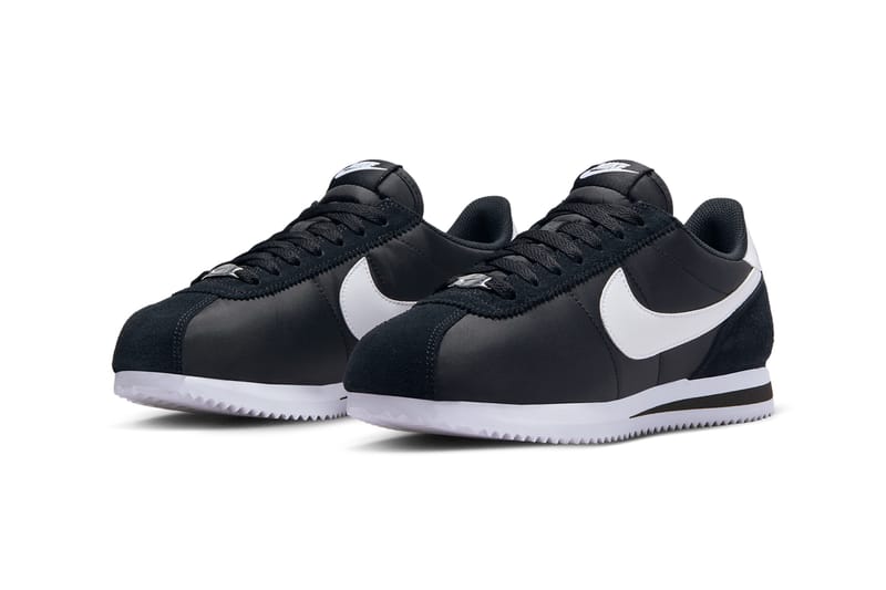 Nike cortez hotsell black and grey