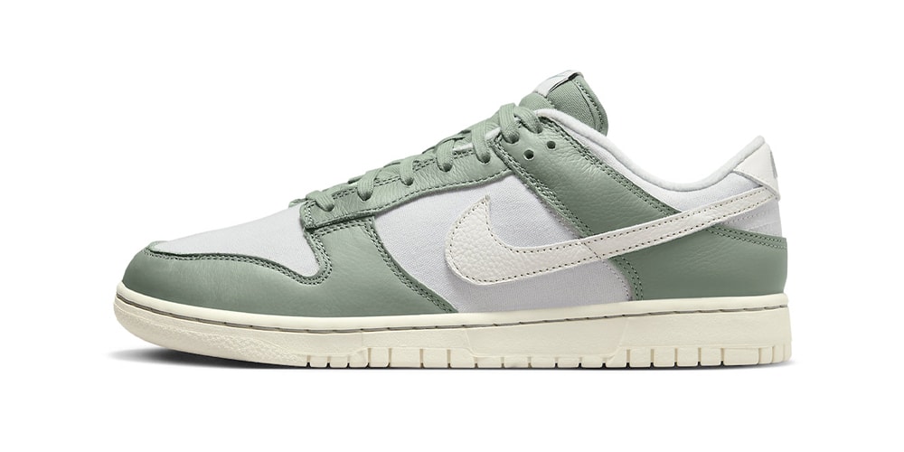 Официальный взгляд на Nike Dunk Low «Mica Green»