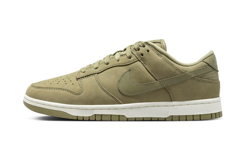 Nike dunk low olive best sale