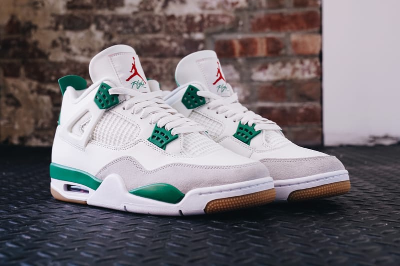 Nike SB Air Jordan 4 Pine Green DR5415-103 Detailed Look