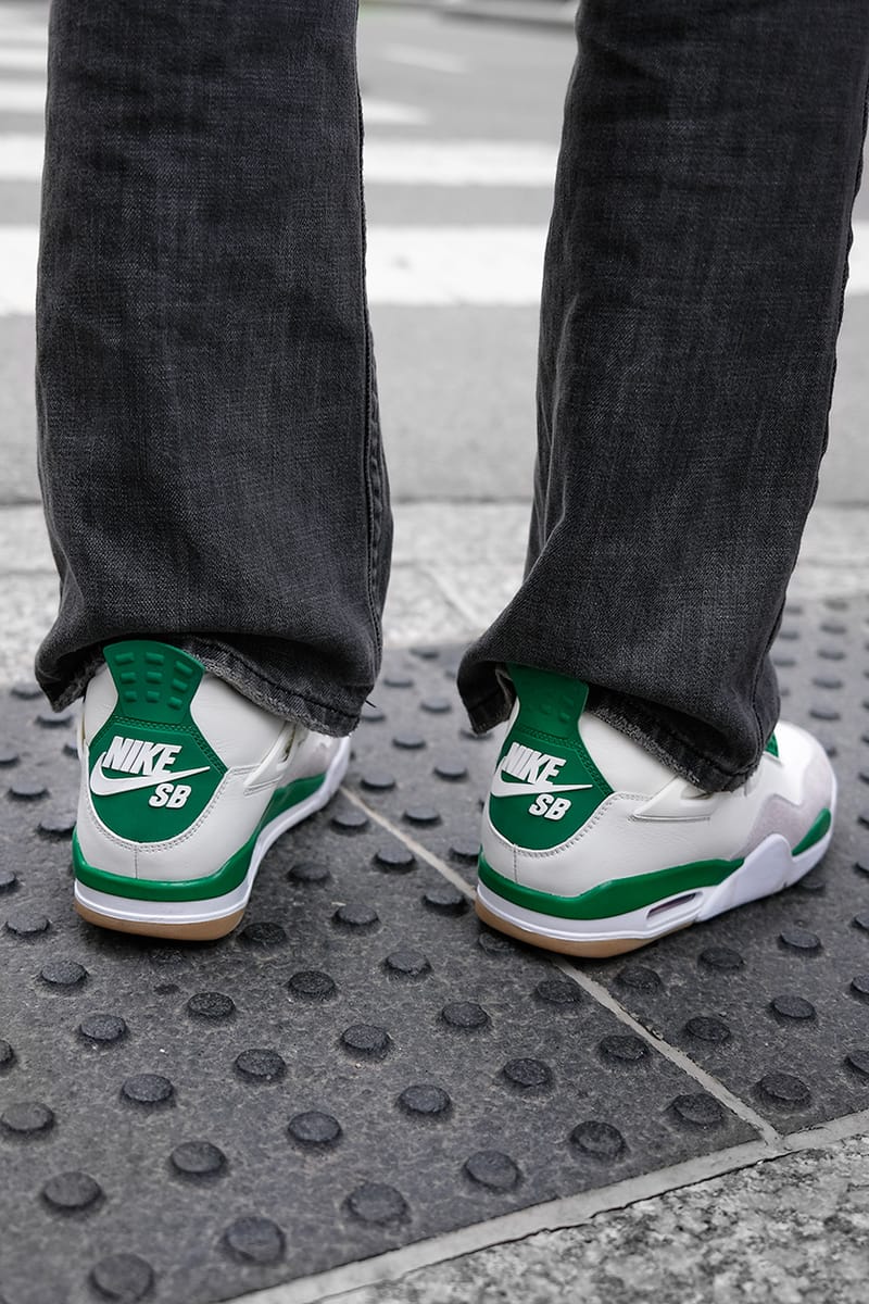 Nike SB × Air Jordan 4 Pine Green - www.sorbillomenu.com