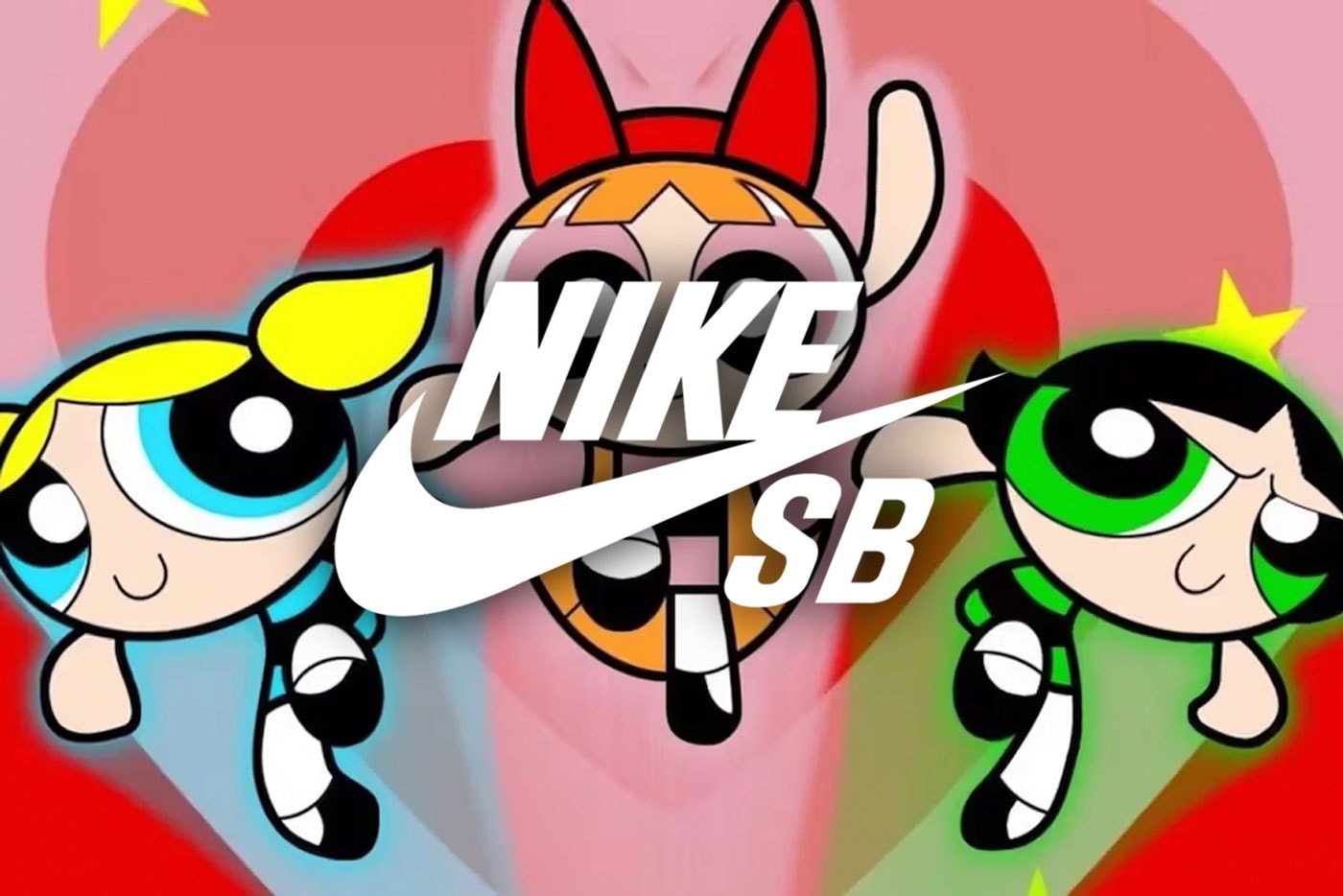 'The Powerpuff Girls' x Nike SB Dunk Low First Look Hypebeast