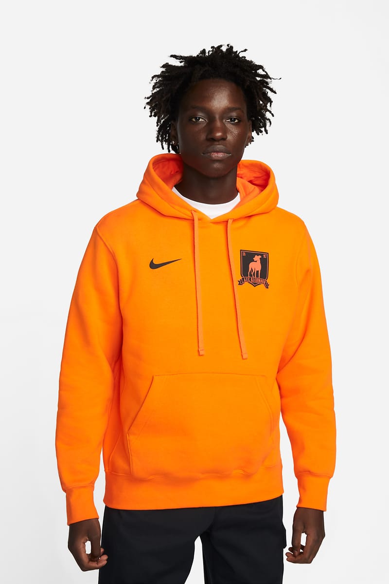 Nike orange hot sale box hoodie