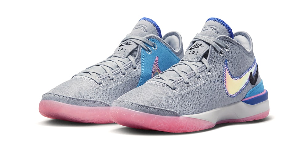 Поверхности Nike Zoom LeBron NXXT Gen в цвете «Wolf Grey»