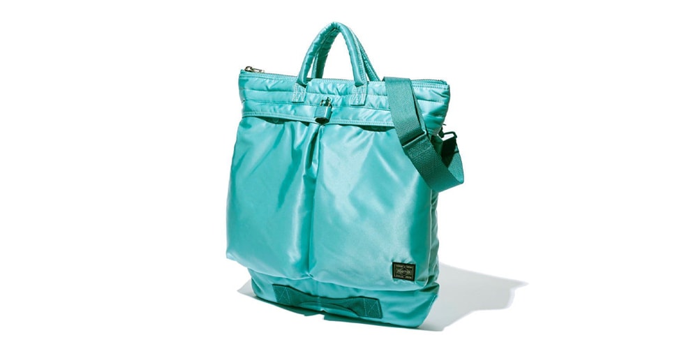 PORTER готовит серию сумок в стиле Tiffany «БИРЮЗОВАЯ»