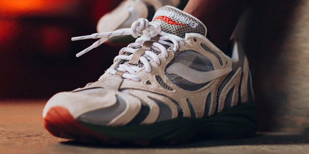 Raised By Wolves x Saucony Grid Azura 2000 Release Date | Hypebeast