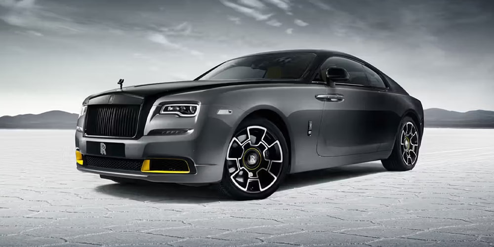 Rolls Royce представляет последнее купе V12 с черным значком Wraith Black Arrow