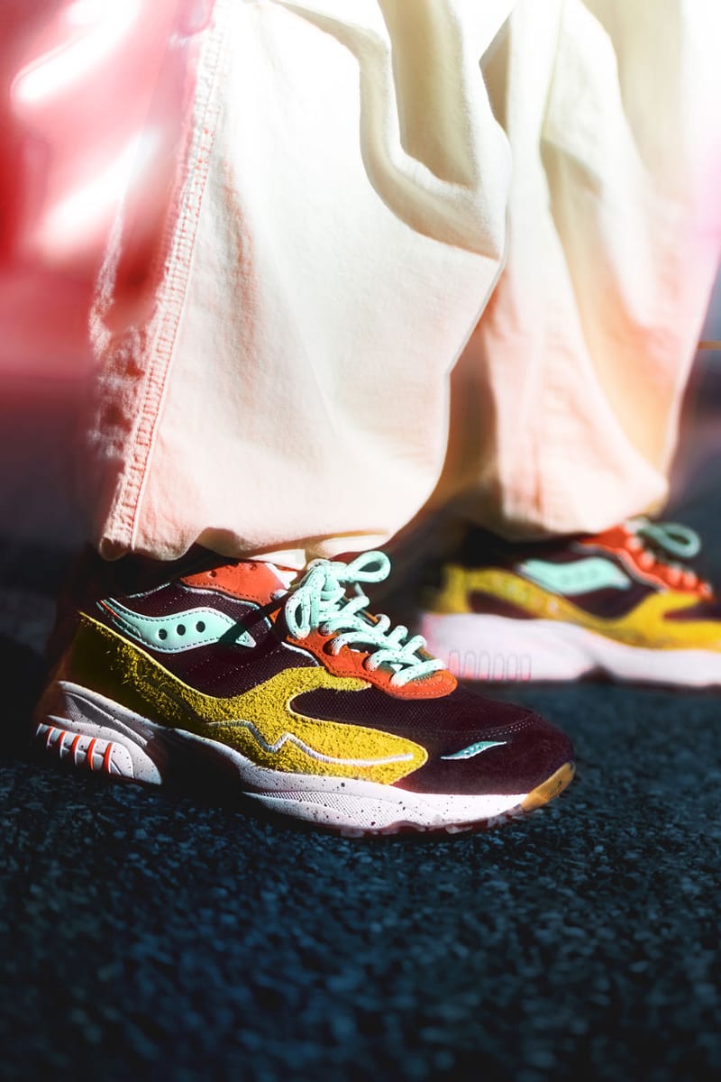 Saucony grid shop 3000 orange