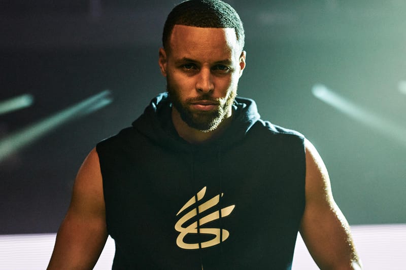 Steph curry 2025 sleeveless hoodie