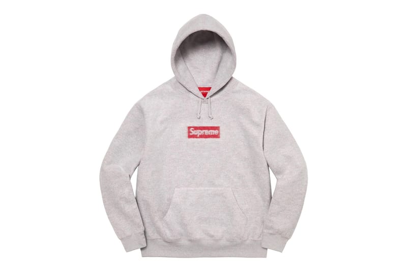 Supreme box 2024 logo sweatshirt