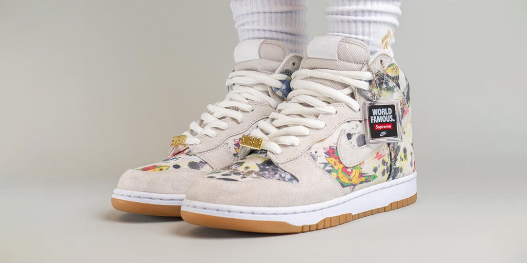 Релиз Supreme x Nike SB Dunk High “Rammellzee” состоится на следующей неделе