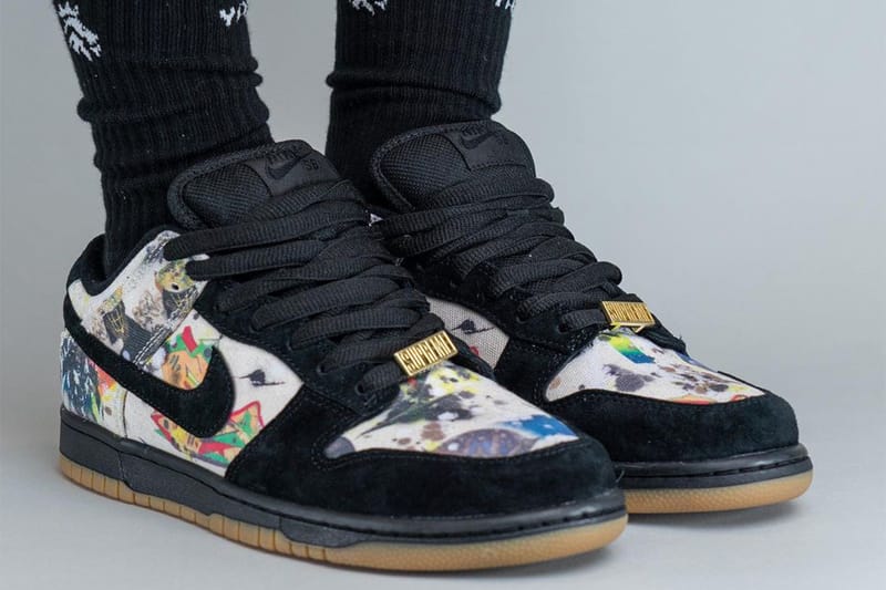 Supreme Nike SB Dunk High Rammellzee Release Date | Hypebeast