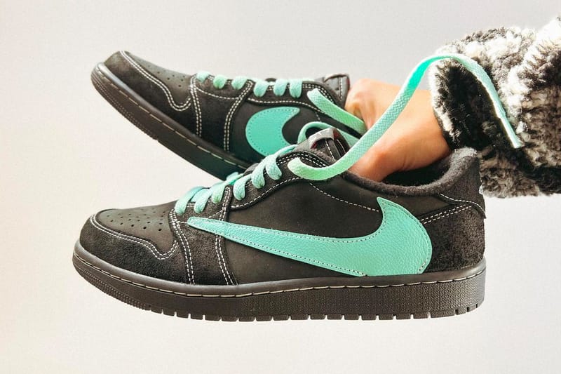 Travis Scott x Air Jordan 1 Low Tiffany Custom | Hypebeast