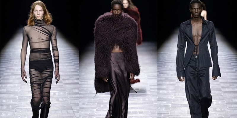 Ann Demeulemeester Fall/Winter 2023 Paris Fashion Week | Hypebeast