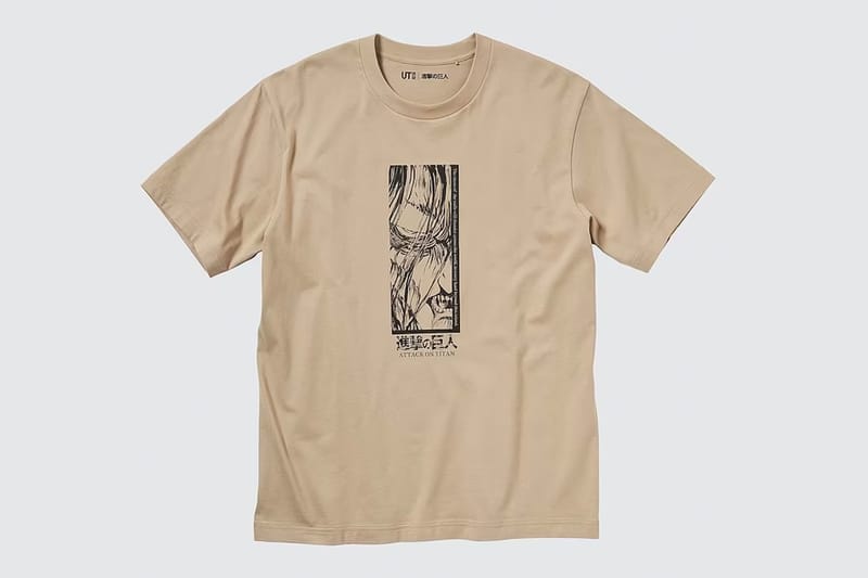 Tee shirt attack on titan hot sale