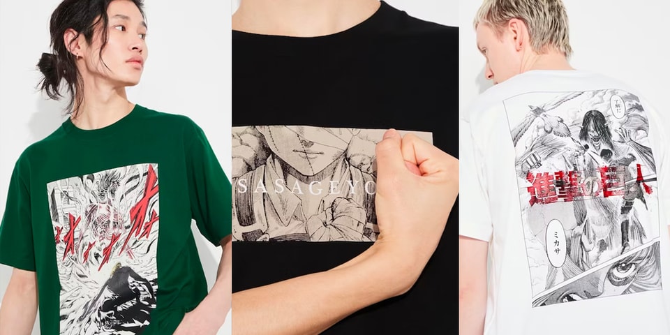 Uniqlo UT To Release 'Attack on Titan' Graphic T-Shirt Collection ...