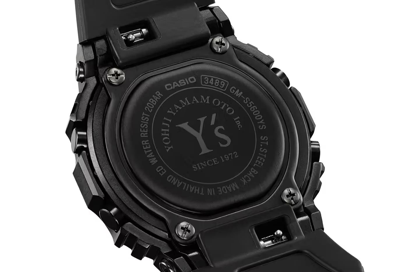 Y's x G-SHOCK GM-S5600YS-1 Watch Release Info | Hypebeast