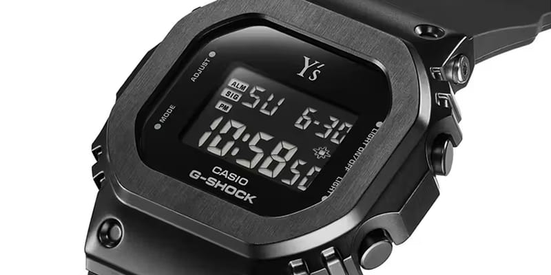 Y's x G-SHOCK GM-S5600YS-1 Watch Release Info | Hypebeast