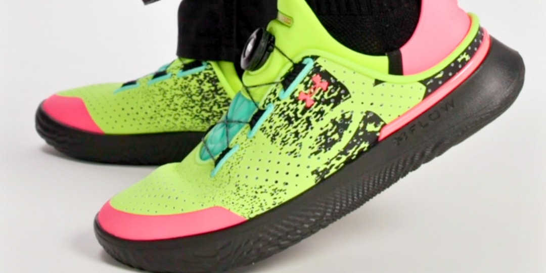 Чрезвычайно универсальные кроссовки SlipSpeed ​​от Under Armour теперь представлены в ярких цветах «Lime Surge» и «Pink Shock».