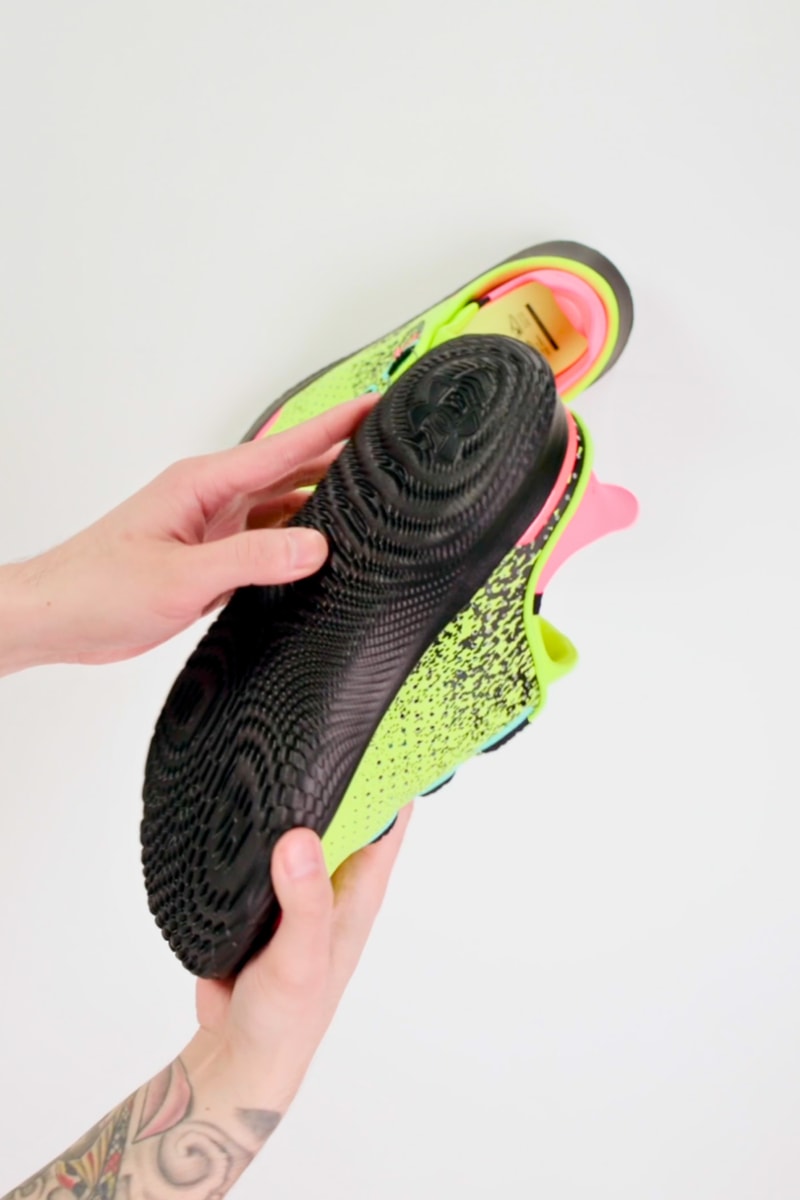 Under Armour SlipSpeed Pink Shock and Lime Surge Hypebeast