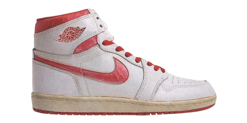 Fashion air jordan 1 red metallic