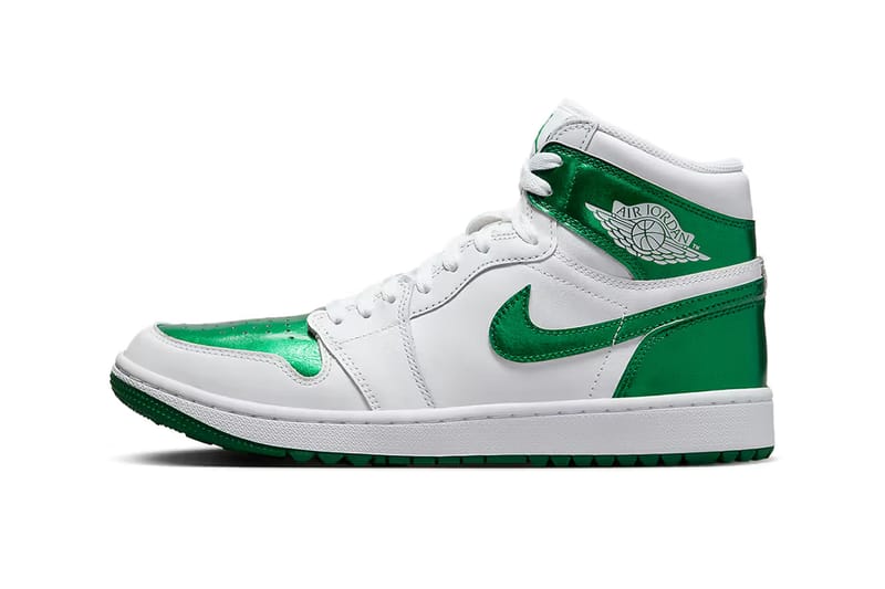 Jordan 1 cheap white and green