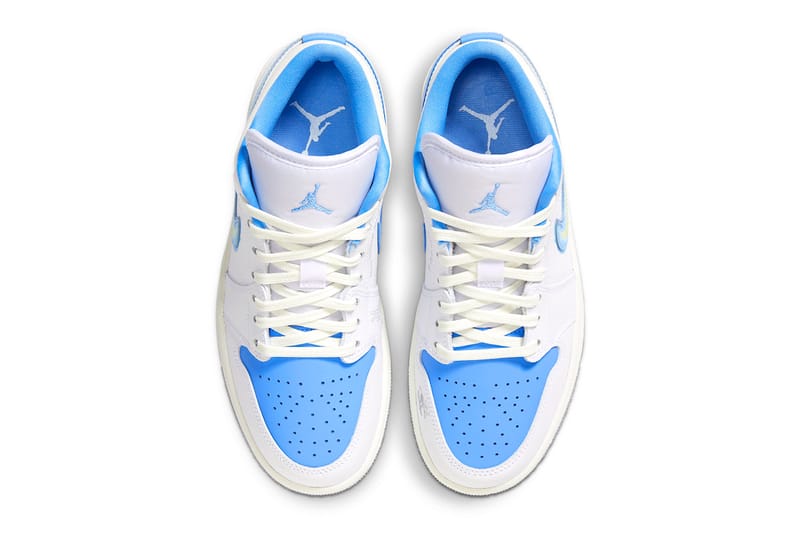 Jordan 1 mid fly on sale blue