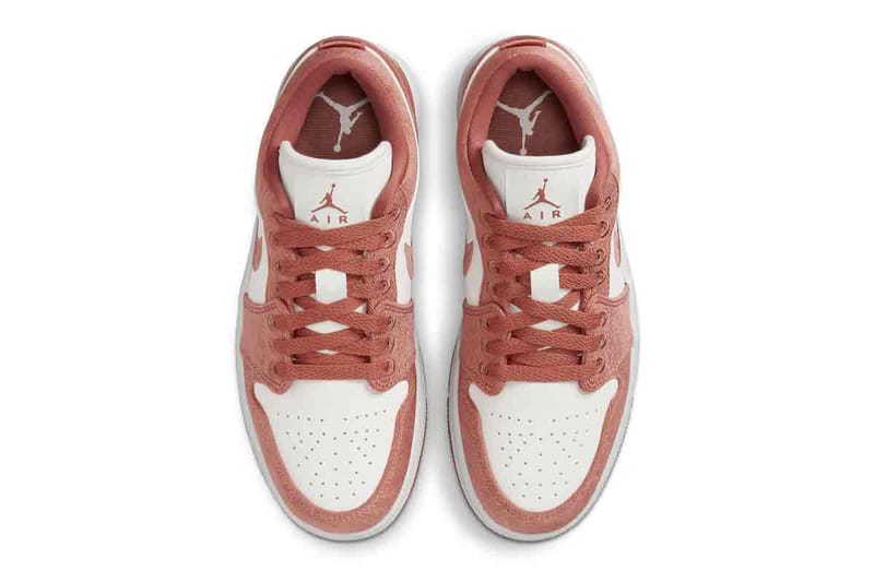 White and hot sale peach jordans