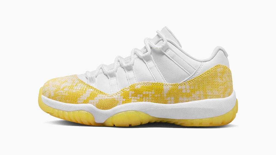 Air Jordan 11 Low "Yellow Snakeskin" Release Drops Hypebeast