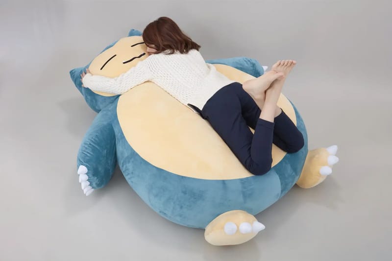 Pokemon Large Snorlax Cushion Bed Release Info Hypebeast