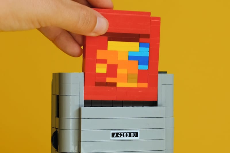 Custom LEGO Nintendo Game Boy Hypebeast