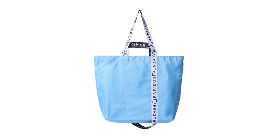 fragment design and RAMIDUS Deliver Colorful Tote Bags for Spring 2023 ...