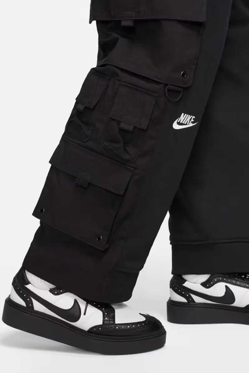 PEACEMINUSONE PMO NIKE Wide Pants Black-