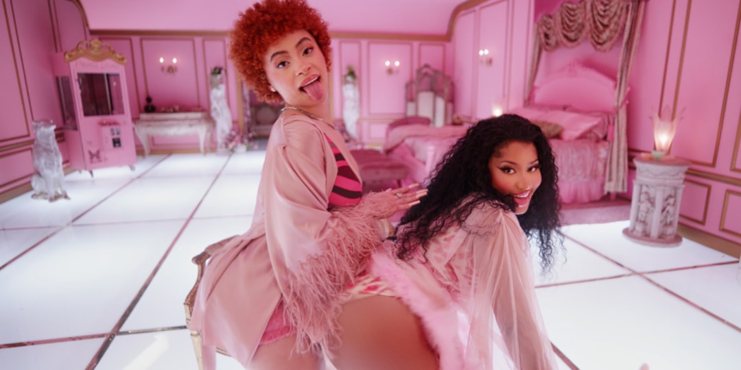 Nicki Minaj трахается в музыкальном клипе - порно ролик