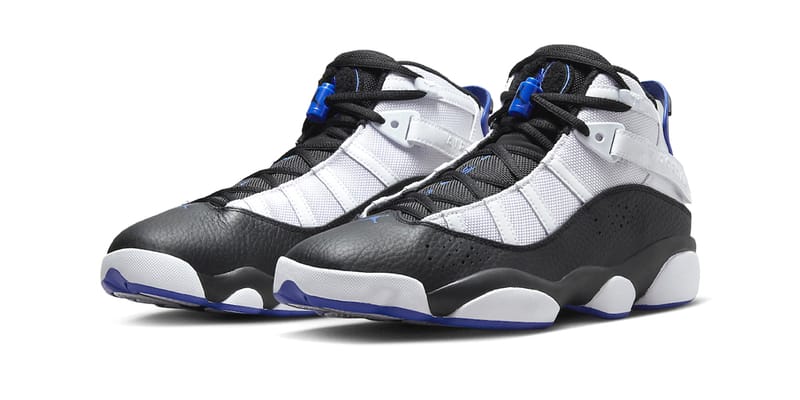 Jordan 6 rings store blue and black