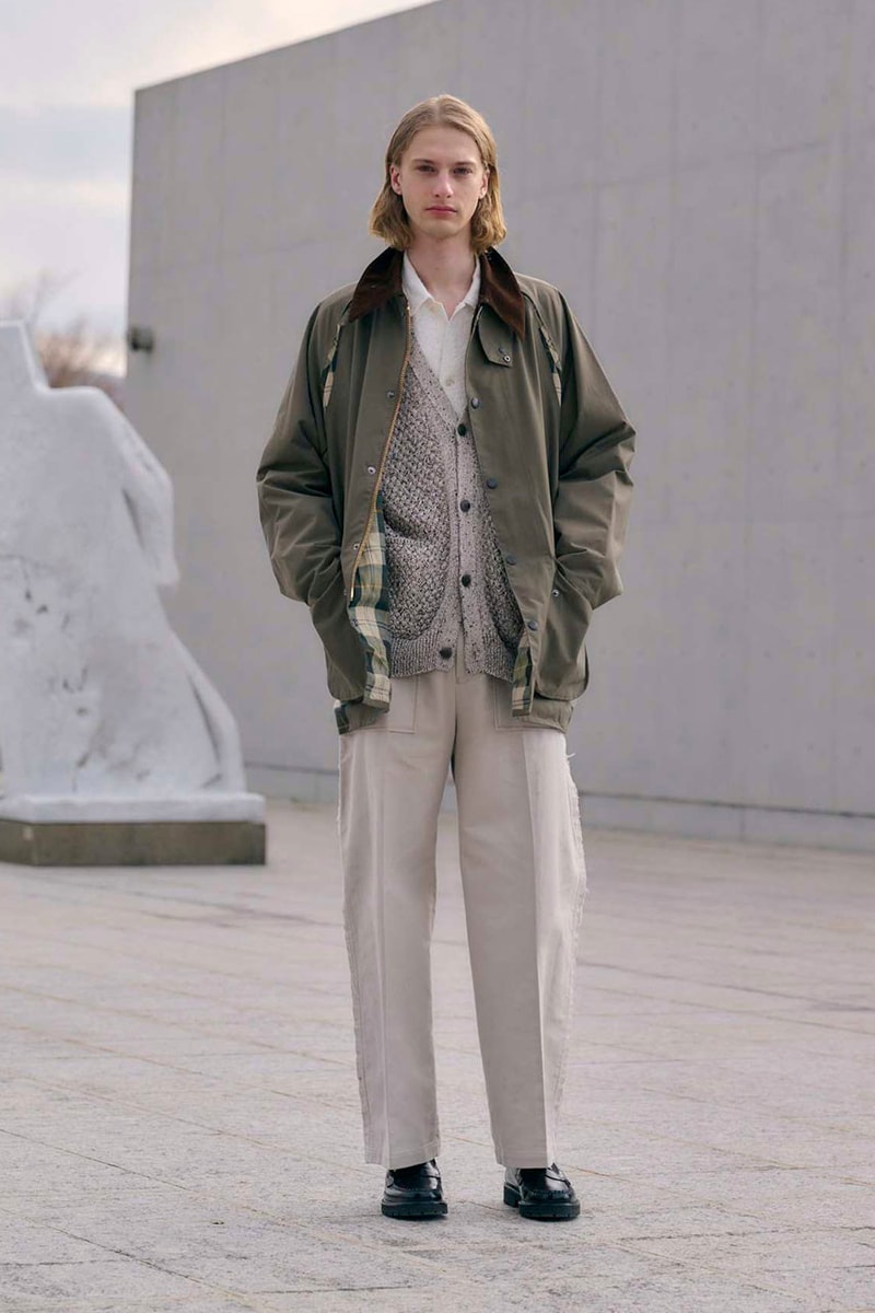 JOURNAL STANDARD x Yoke x Barbour Collaboration Hypebeast