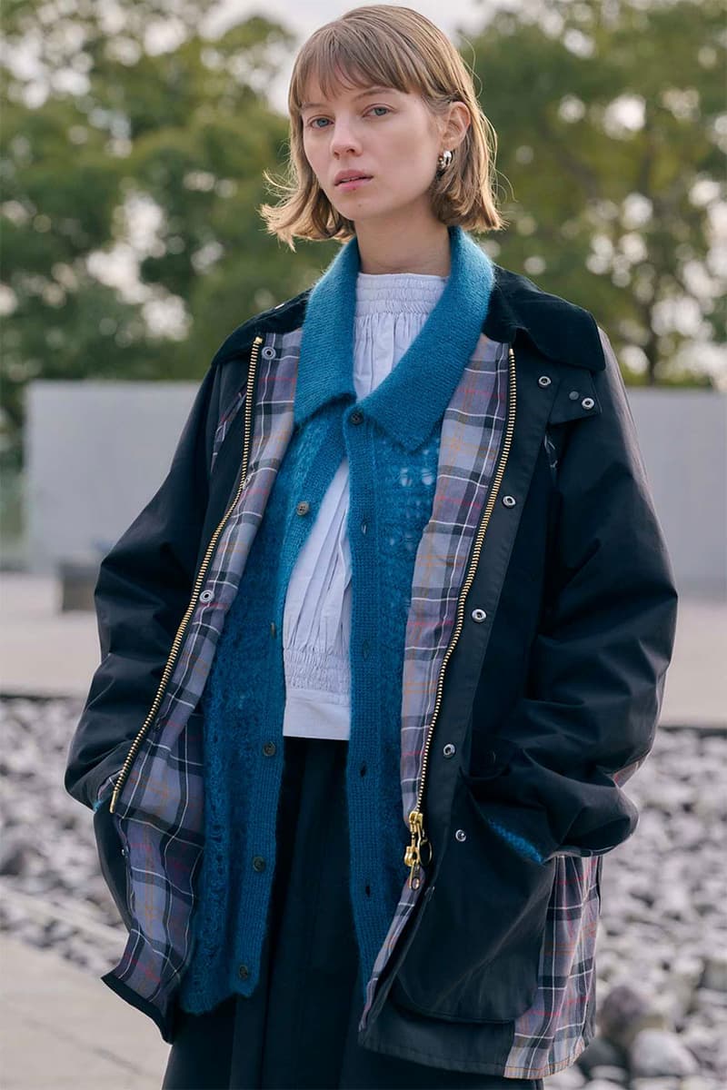 JOURNAL STANDARD x Yoke x Barbour Collaboration Hypebeast