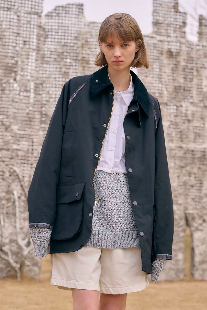 JOURNAL STANDARD x Yoke x Barbour Collaboration Hypebeast