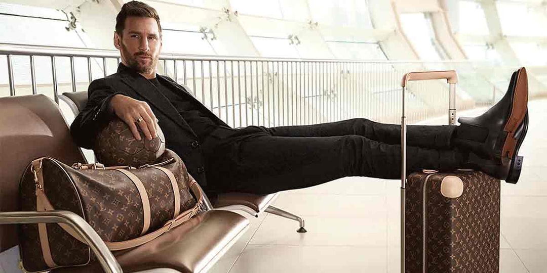 Лионель Месси в сольной рекламной кампании Louis Vuitton