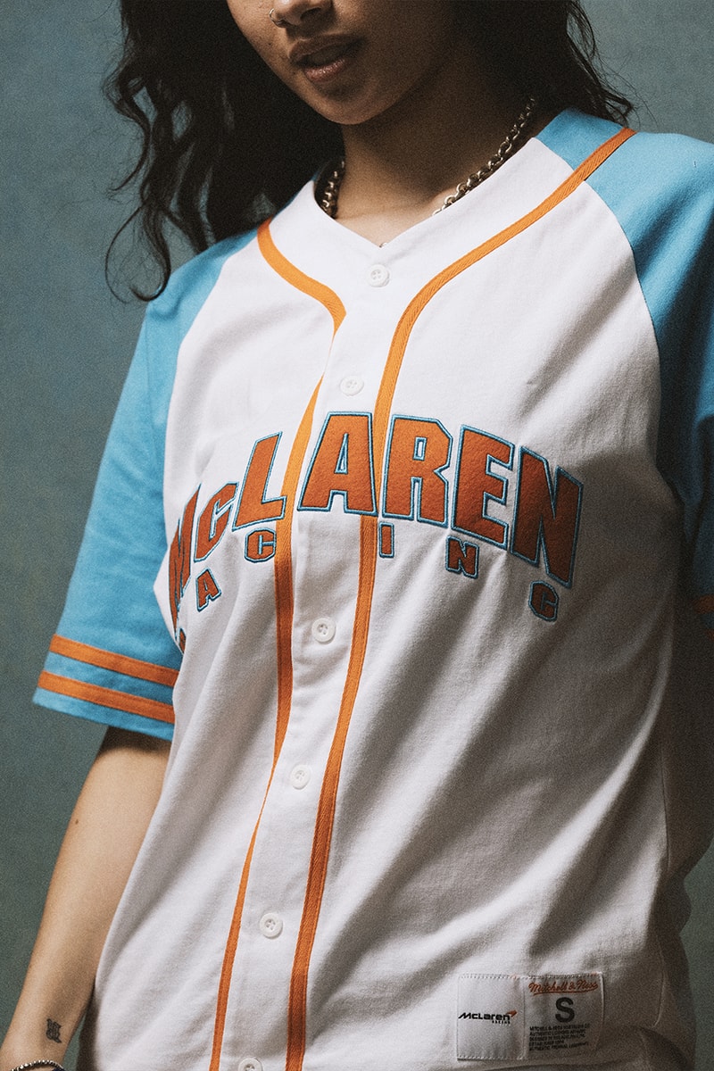 Mitchell & Ness McLaren Apex Boxy Tee Faded Slate Faded Slate main image 1