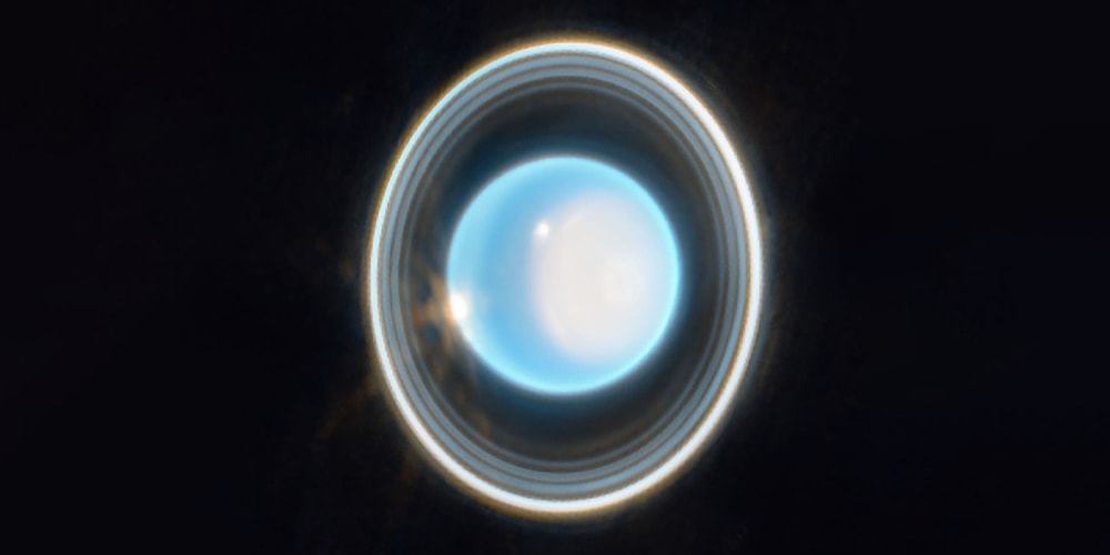 Космический телескоп НАСА имени Джеймса Уэбба сделал детальное изображение Урана